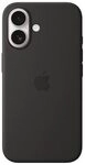 Apple Original iPhone 16 Silikon Case mit MagSafe - Schwarz