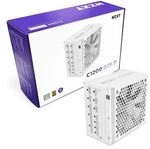 NZXT C1200 1200W Gaming Netzteil 80+ Gold, ATX3.1 PCIe5.0 modular 135 mm white