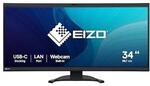 EIZO FlexScan EV3450XC-BK 34.1 Zoll UWQHD Curved IPS LED 21:9 60 Hz Monitor