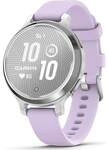 Garmin Lily 2 Active Fashion Smartwatch Silber/ Purple Jasmine