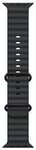 Apple Watch Ocean Armband f&uuml;r Watch Ultra 49mm Schwarz / Titan schwarz (One Size)