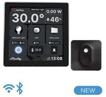 Shelly Unterputz Wall Display Black + Blu H&T Black Thermostat Smart-Home-Disply