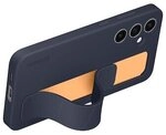 Samsung Standing Grip Case f&uuml;r Galaxy S24 FE blau schwarz