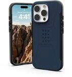 UAG Urban Armor Gear Civilian MagSafe Case Apple iPhone 16 Pro mallard (blau)