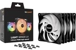 be quiet! Light Wings LX PWM high-speed L&uuml;fter 120mm 3er Pack Schwarz