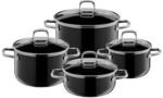 Silit Silargan&reg; Elegance Topf-Set 4-teilig Black