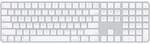 Apple Magic Keyboard mit Touch ID und Ziffernblock wei&szlig; US Englisch MXK73LB/A