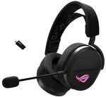 ASUS ROG Pelta Gaming-Headset Schwarz, kabellos, Bluetooth, 2.4 Ghz Dongle, RGB,