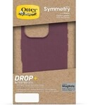 OtterBox Symmetry Cactus Leather Apple iPhone 16 Pro Maroon Bells - red