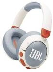 JBL Junior 470NC kabelloser Kopfh&ouml;rer f&uuml;r Kinder mit Noise Cancelling wei&szlig;