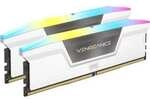 Corsair Vengeance RGB 32GB DDR5-6000 Kit (2x 16GB), CL30, wei&szlig;