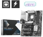 MSI PRO B860-P Mainboard 1851 M.2/HDMI/DP/USB-C