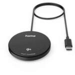 Hama 00201725 Kabelloses Qi2-Ladepad, 15W, Wireless Fast Charger, magnetisch, Schwarz