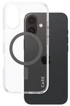 CARE by PanzerGlass&reg; Flagship Case Transparent Urban Combat m. Schwarz MagSafe