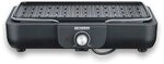 Severin PG 8556 Tischgrill mit Grillplatte 2300W schwarz
