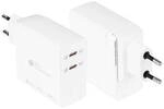 GC USB-Schnellladeger&auml;t 140W GaN-Technologie, 2x USB-C, PD 3.1, QC 5.0, PPS wei&szlig;