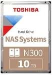 Toshiba N300 MN10ADA10TS 10TB 512MB 7.200rpm 3,5 Zoll SATA 6 Gbit/s Bulk