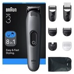 Braun Series 3 All-In-One Style Kit AIO3540 Haarschneider grau