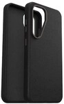 OtterBox Symmetry Cactus Leather Case f&uuml;r Samsung Galaxy S25 Noir Ash - black