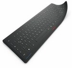 CHERRY STREAM PROTECT MEMBRANE hygienischer Silikon-Tastaturschutz, DE-Layout