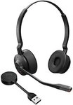 Jabra Engage 55 SE Kabelloses Stereo-Headset, UC-Version, Link400a USB-A Empf&auml;nger,