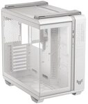 ASUS TUF Gaming GT502 Horizon Wei&szlig; ATX Midi-Tower Gaming Geh&auml;use mit Glasfenster