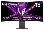 LG UltraGear 45GX950A-B 44.5 Zoll WUHD Curved OLED 21:9 165 Hz Gaming Monitor