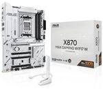 ASUS X870 MAX GAMING WIFI White ATX Mainboard Sockel AM5 HDMI/USB4