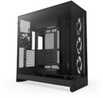 NZXT H9 Flow RGB (2025) All Black Midi Tower ATX Gaming Geh&auml;use schwarz mit