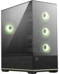 MSI MAG PANO 110R PZ Midi Tower Gaming Geh&auml;use, Seitenfenster, Schwarz