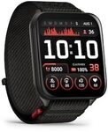 Garmin Venu&reg; X1 Schwarz mit ComfortFit-Nylonarmband Schwarz