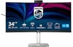 Philips 34B2U6603CH 34 Zoll UWQHD Curved VA LED 21:9 120 Hz Office Monitor