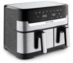 Tefal EY90JD Jamie Oliver by Tefal Dual Drawer Hei&szlig;luftfritteuse, 8,3 l/2,2 kg