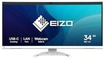 EIZO FlexScan EV3450XC-WT 34.1 Zoll UWQHD Curved IPS LED 21:9 60 Hz Monitor