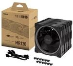 ASUS PRIME MR120 ARGB Reverse Triple Pack Geh&auml;usel&uuml;fter schwarz, 120 mm, PWM