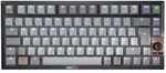 Cherry KW 300 MX Schwarz | Kompakte Hotswap-Tastatur, MX2A Silent Red Switches,