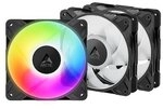 ARCTIC Geh&auml;usel&uuml;fter P12 Pro A-RGB PWM 120 mm 3er, schwarz 4-pin