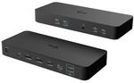 i-tec USB-C Dockingstation, 3-fach Display, 4x USB-A, 2x USB-C, 2x DP, 1x HDMI,