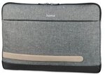 Hama 00196602 Laptop-Sleeve "Terra", bis 34 cm (13,3"), Grau