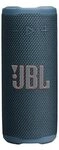 JBL Grip tragbarer Bluetooth-Lautsprecher blau IP68 Auracast Ambient Light