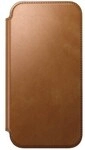 Nomad Modern Leather Folio iPhone 17 Pro Max English Tan