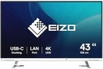 EIZO Flexscan EV4340X-WT 42.5 Zoll 4K (UHD) IPS Panel 16:9 Monitor