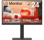 LG 24BA650-B 61 cm (24") Full HD IPS Office Monitor 100Hz 16:9 HDMI/DP/USB-C PD65W