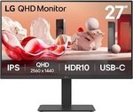 LG 27BA65QB-B 27 Zoll WQHD IPS Panel 16:9 100 Hz Monitor