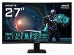 GIGABYTE GS27QCA 27 Zoll WQHD Curved VA LED 16:9 180 Hz Gaming Monitor
