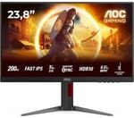 AOC 24G4HA 23.8 Zoll Full HD Fast IPS LED 16:9 200 Hz Gaming Monitor