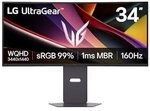 LG UltraGear 34G600A-B 34 Zoll UWQHD Curved VA LED 21:9 160 Hz Gaming Monitor
