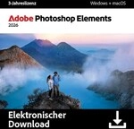 Adobe Photoshop Elements 2026 3 Jahre Downloadcode