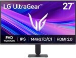 LG UltraGear 27G411A-B 27 Zoll Full HD IPS LED 16:9 120 Hz Gaming Monitor