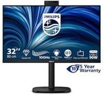 Philips 32B2U3601H 31.5 Zoll QHD IPS Office Monitor 16:9 100 Hz DP/HDMI/USB-C